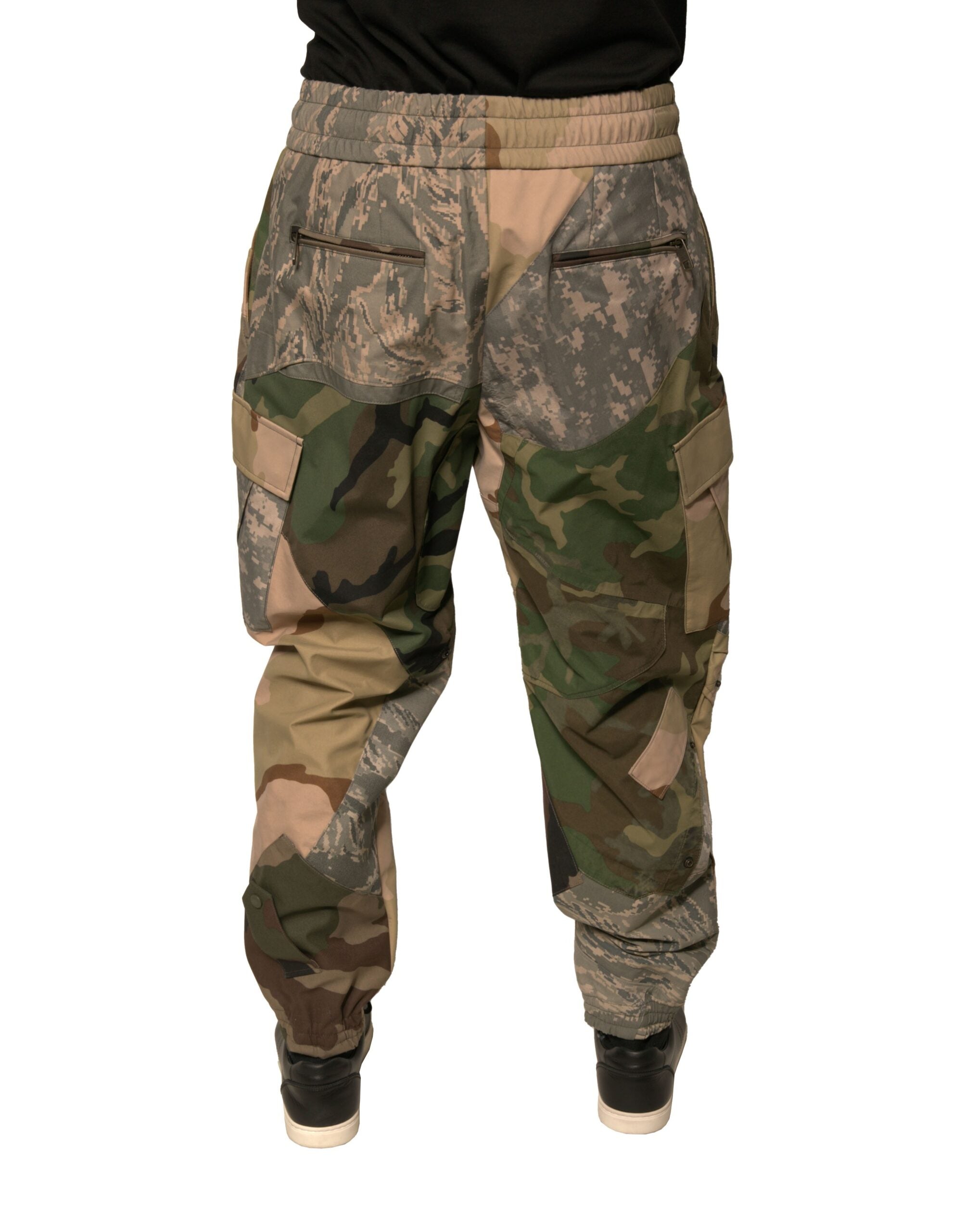 Dolce & Gabbana Multicolor Camouflage Jogger SweatMen's Men's Pants