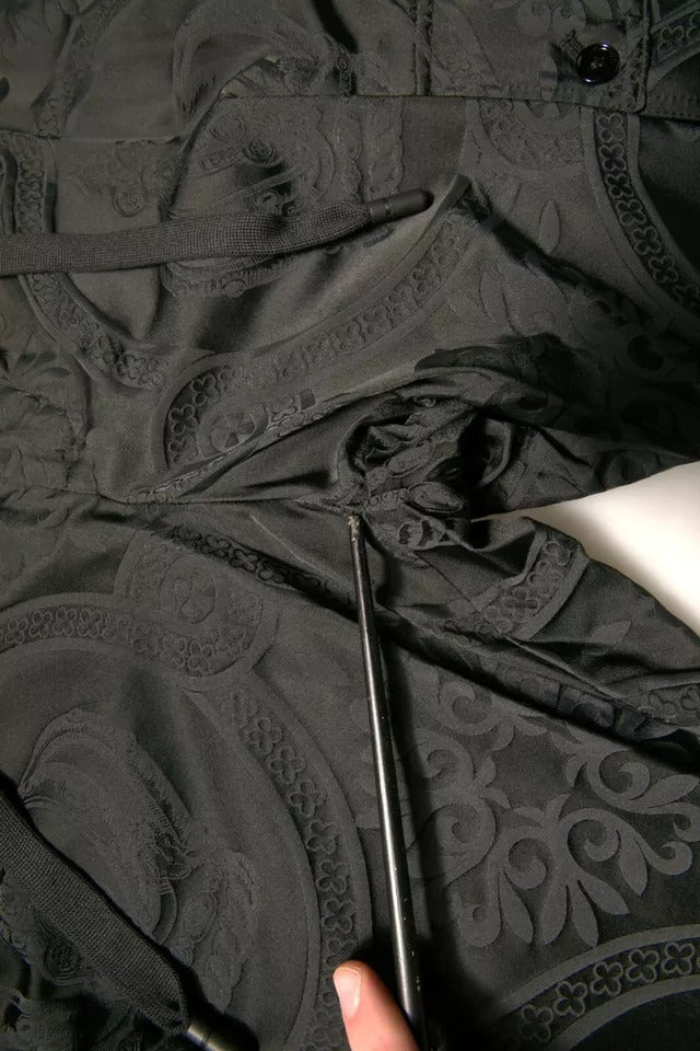 Dolce & Gabbana Black Crown Nylon Jogger SweatMen's Men's Pants (Pre-Owned)