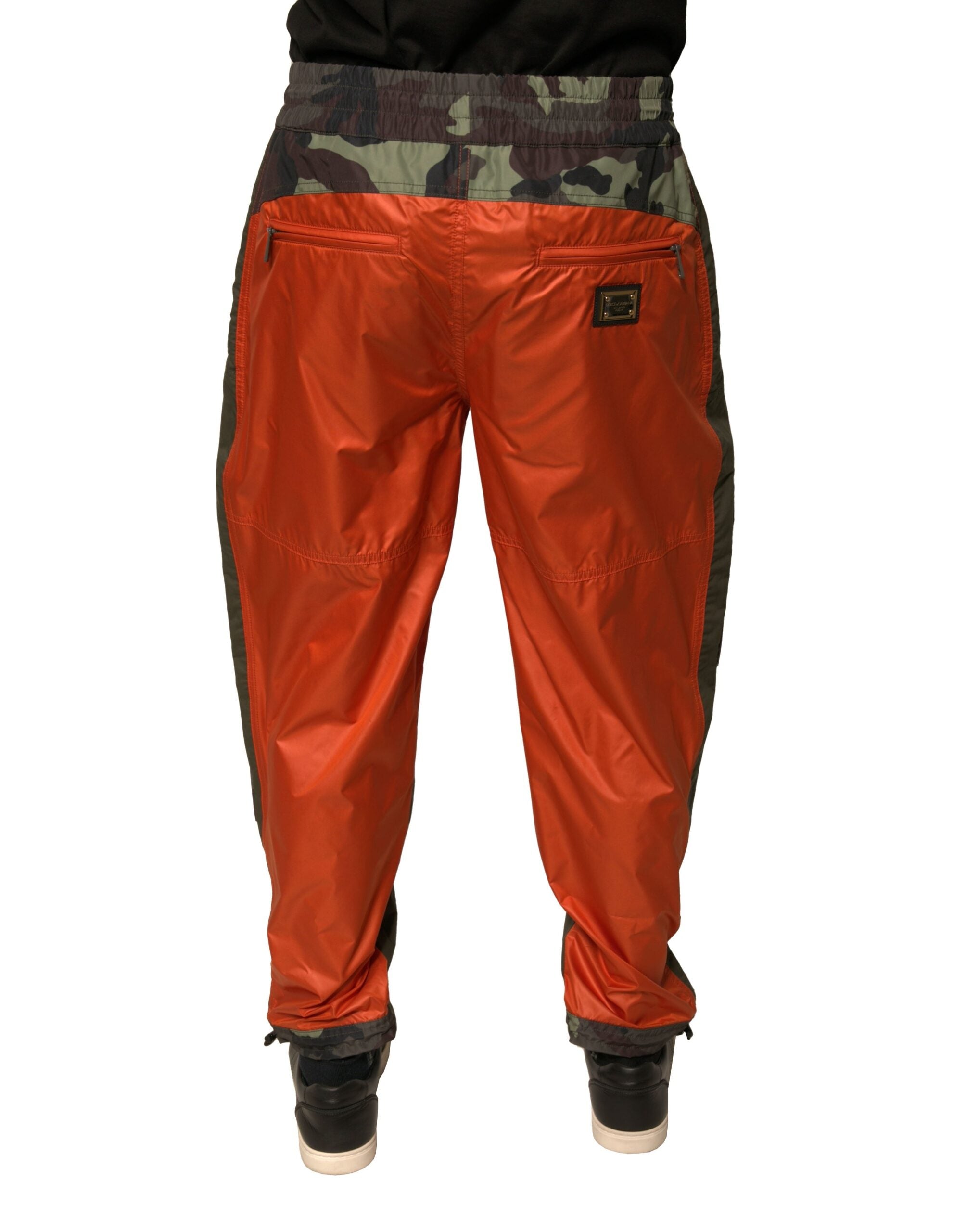 Dolce & Gabbana Multicolor Camouflage Jogger Cargo Men's Pants