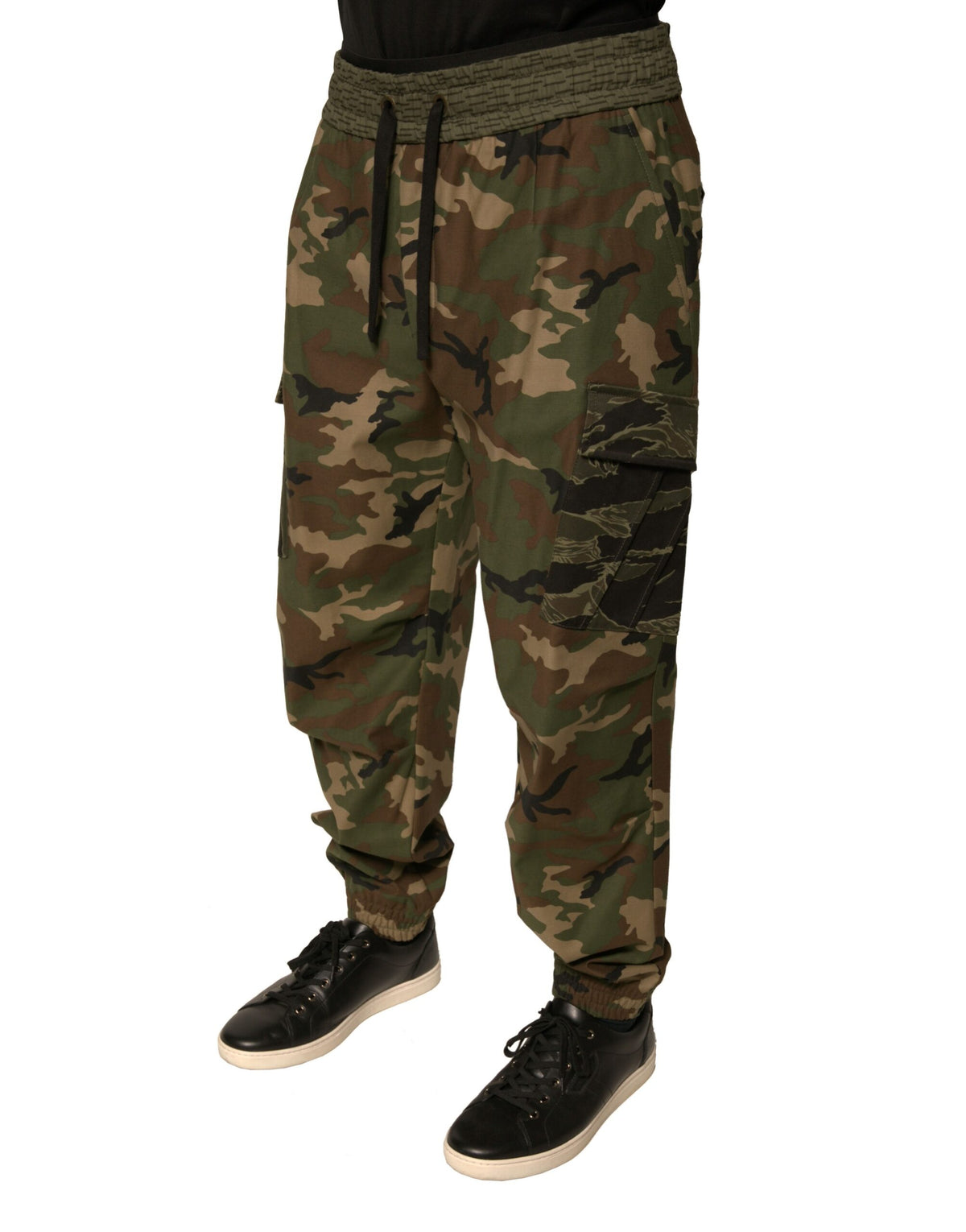 Dolce & Gabbana Multicolor Camouflage Cargo SweatMen's Men's Pants
