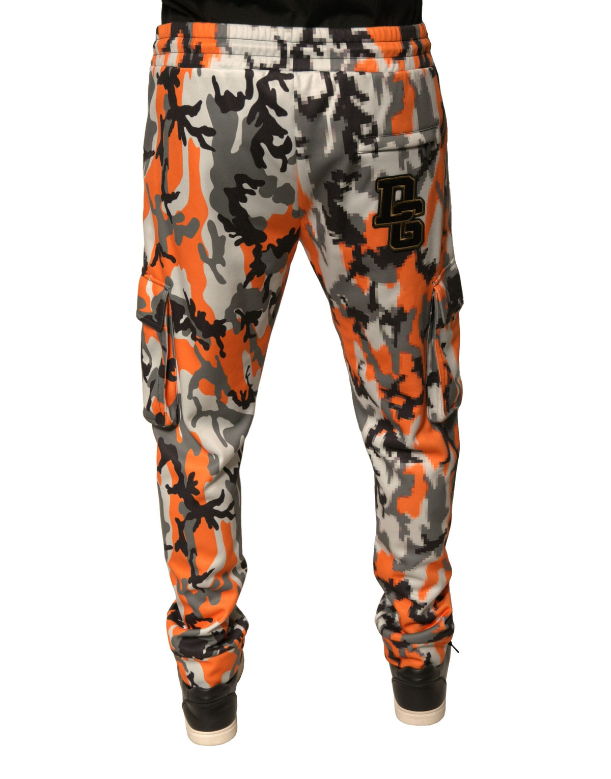 Dolce & Gabbana Multicolor Camouflage Cargo Jogger Men's Pants