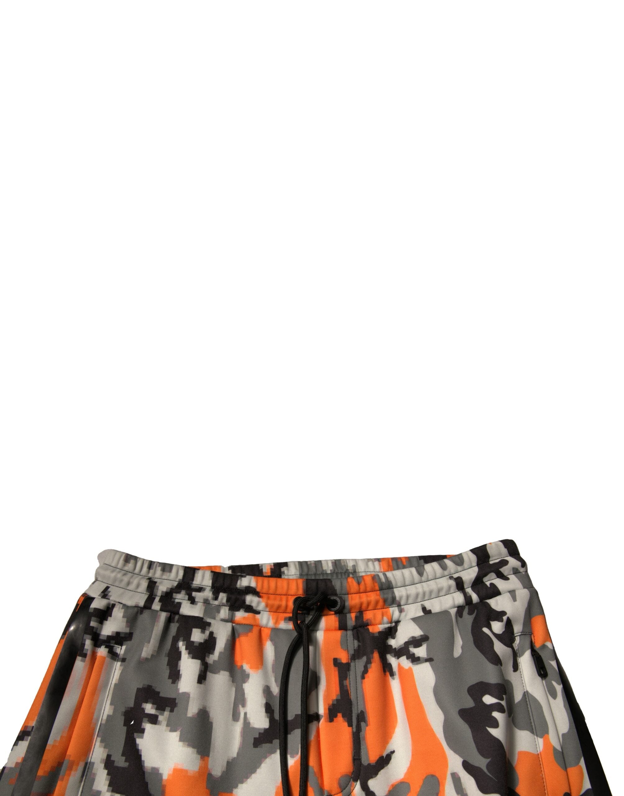 Dolce & Gabbana Multicolor Camouflage Cargo Jogger Men's Pants