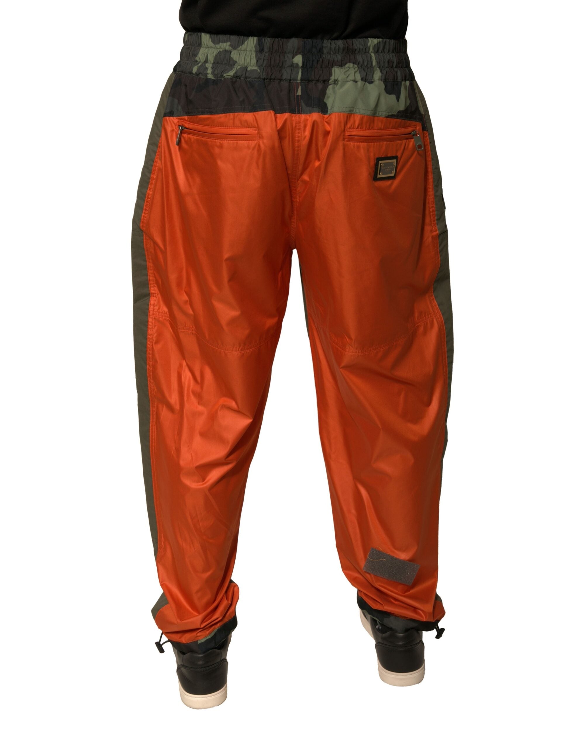 Dolce & Gabbana Multicolor Camouflage Jogger Cargo Men's Pants