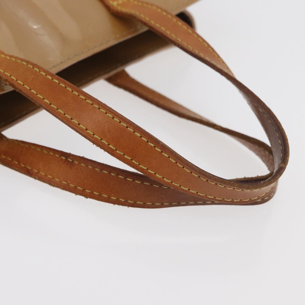 Louis Vuitton Reade Monogram Vernis Brown Patent_Leather Handbag (Pre-Owned)