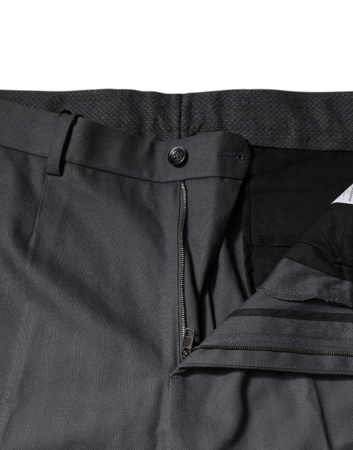 Dolce & Gabbana Gray Tapered Formal Dress Men's Pants