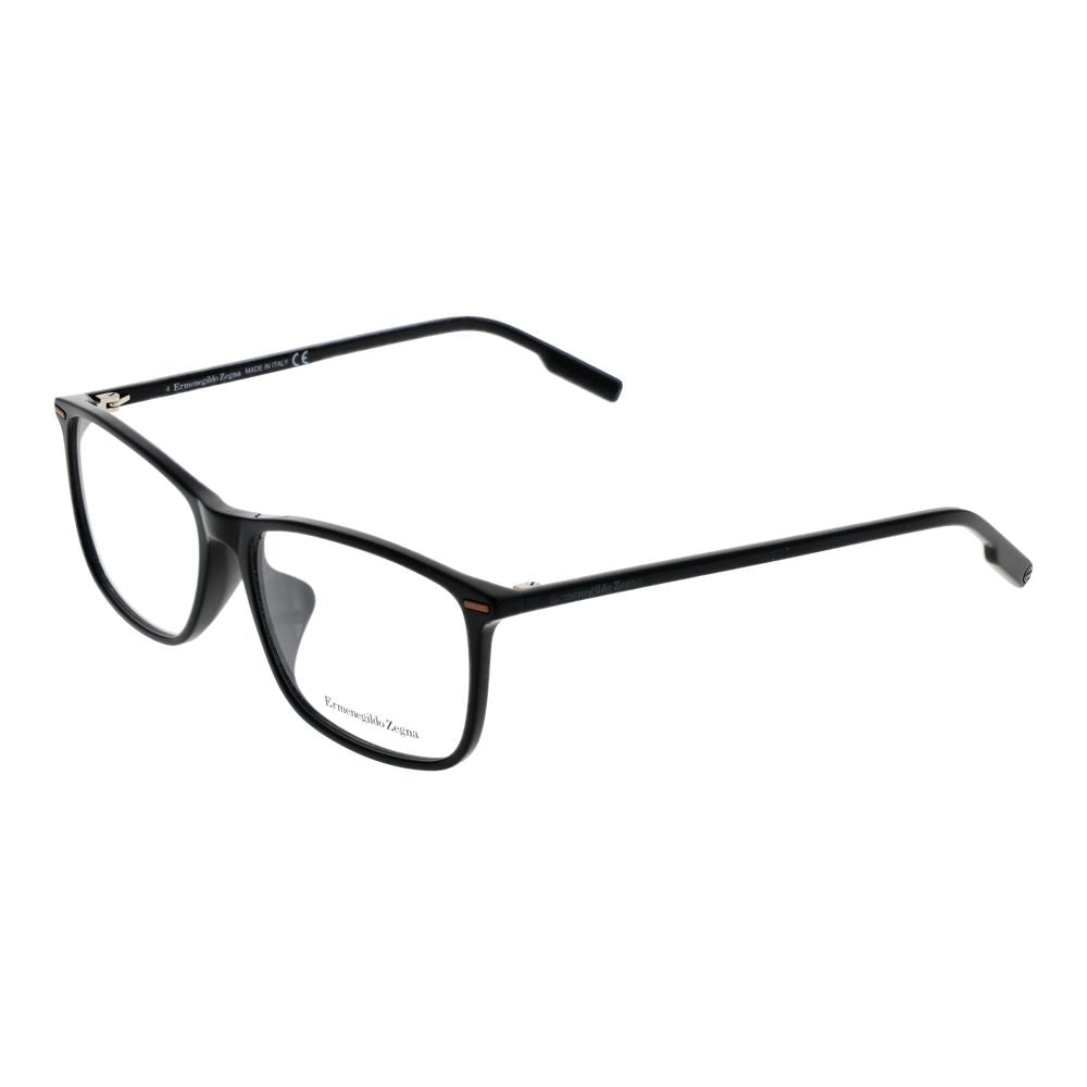 Ermenegildo Zegna Black Acetate Glasses Men's (Frames)