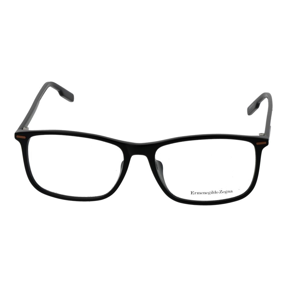Ermenegildo Zegna Black Acetate Glasses Men's (Frames)