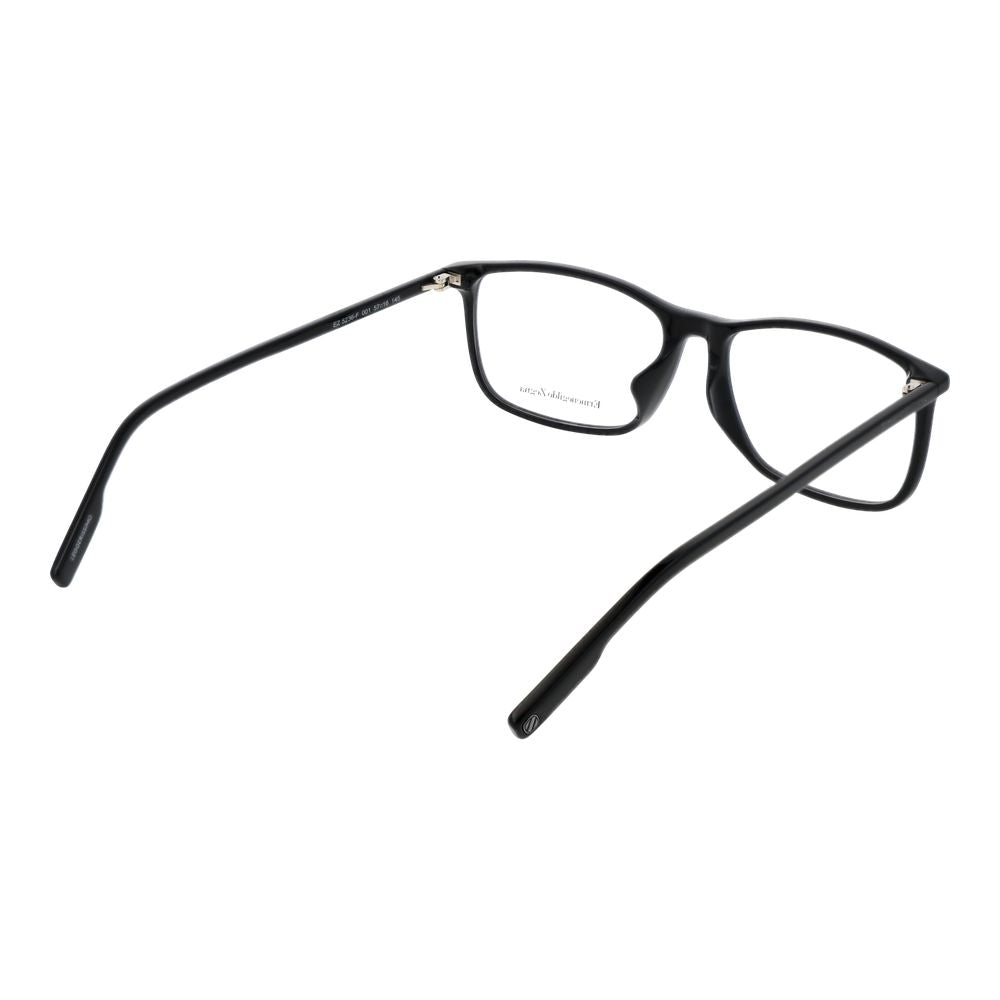 Ermenegildo Zegna Black Acetate Glasses Men's (Frames)