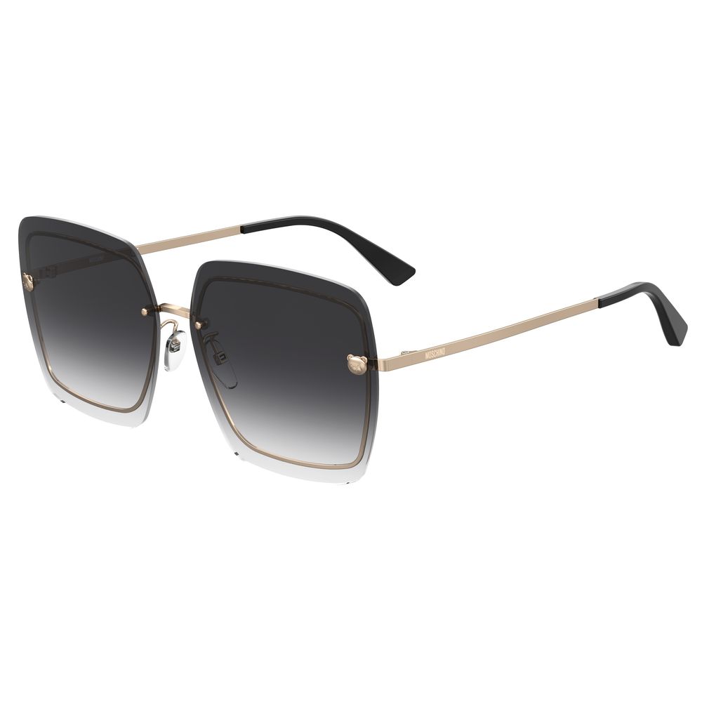 Moschino Gray Metal Women's Sunglasses