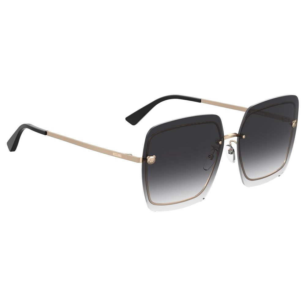 Moschino Gray Metal Women's Sunglasses