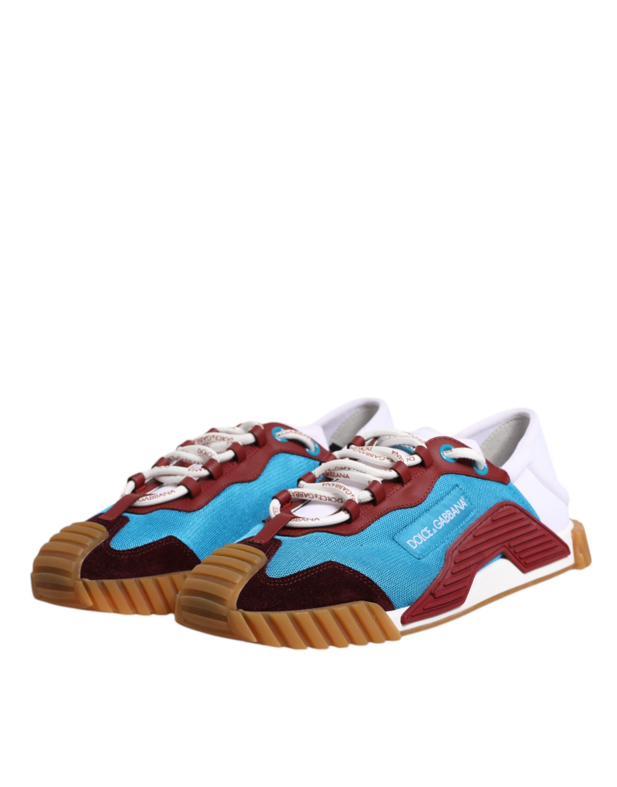 Dolce & Gabbana Multicolor Nylon NS1 Low Top Sneakers Men's Shoes
