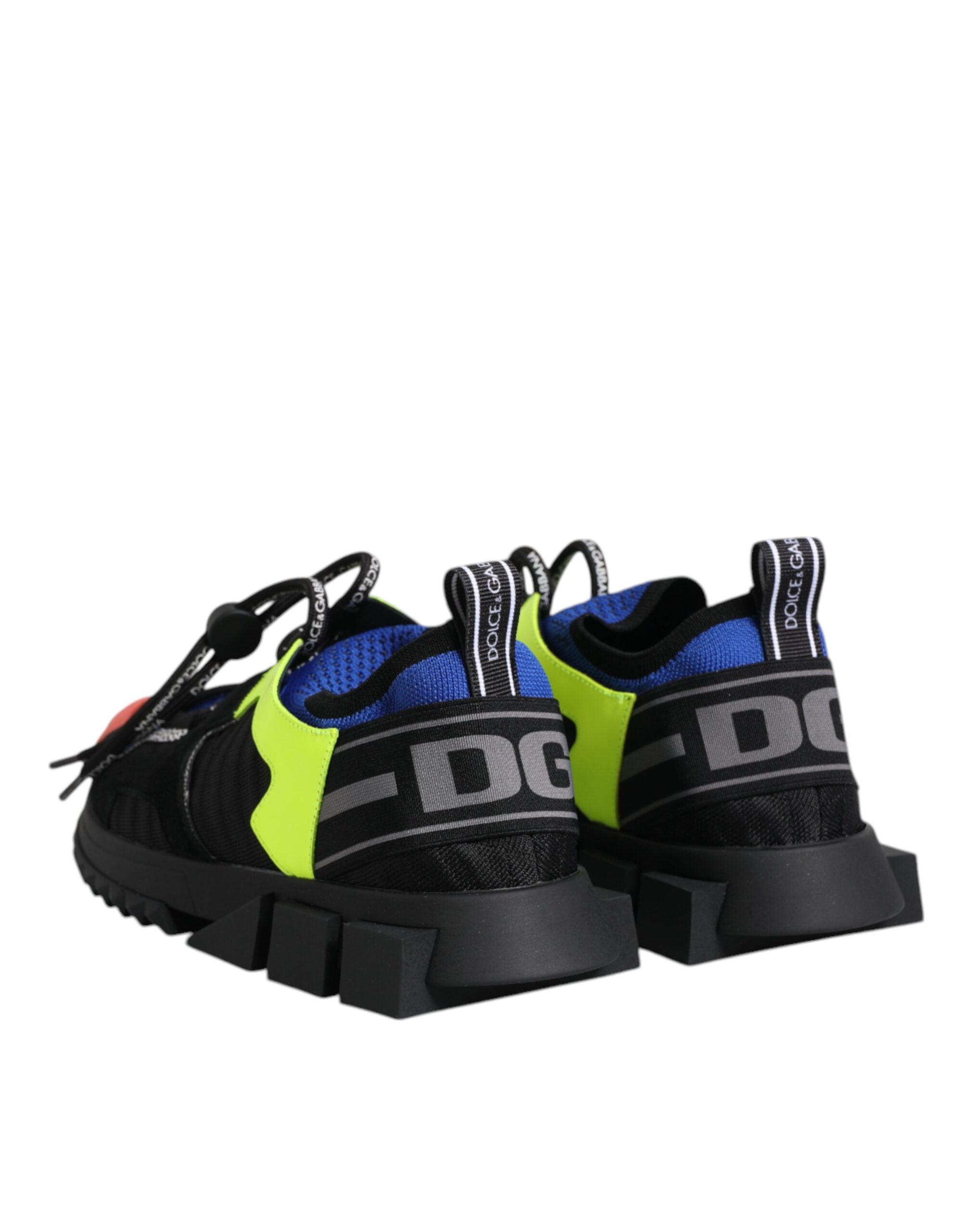 Dolce & Gabbana Multicolor Mesh Sorrento Trekking Sneakers Women's Shoes
