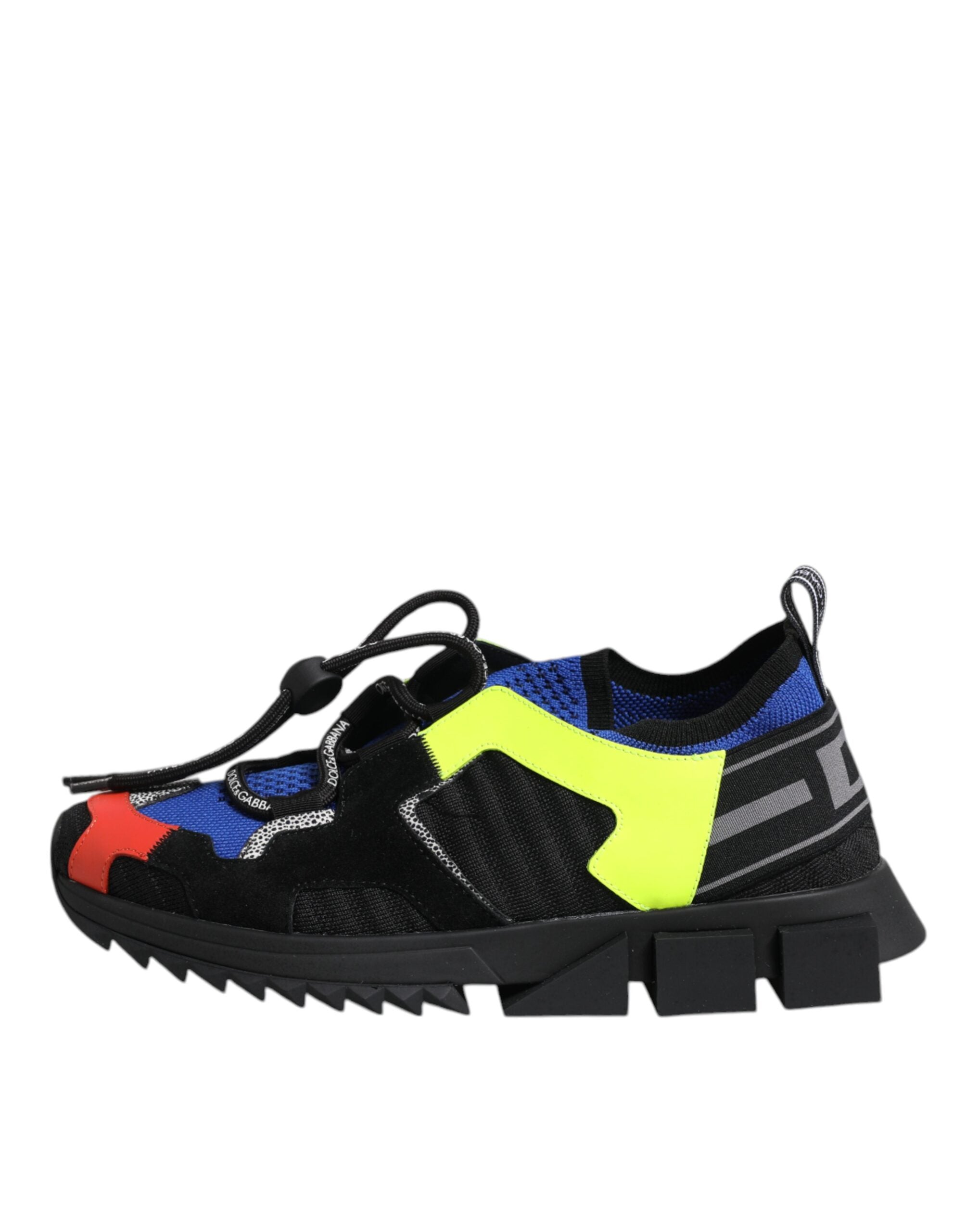 Dolce & Gabbana Multicolor Mesh Sorrento Trekking Sneakers Women's Shoes