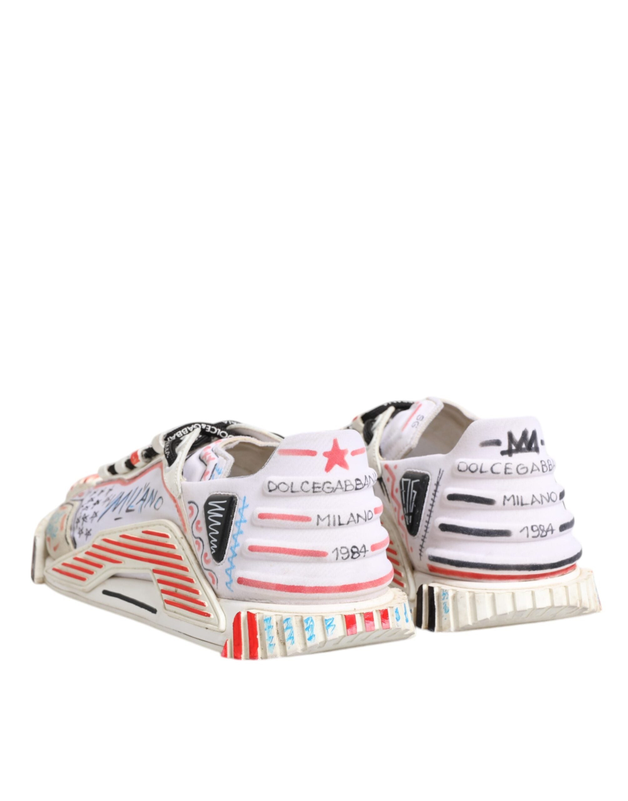 Dolce & Gabbana Multicolor Suede Fabric NS1 Sneakers Men's Shoes (Pre-Owned)