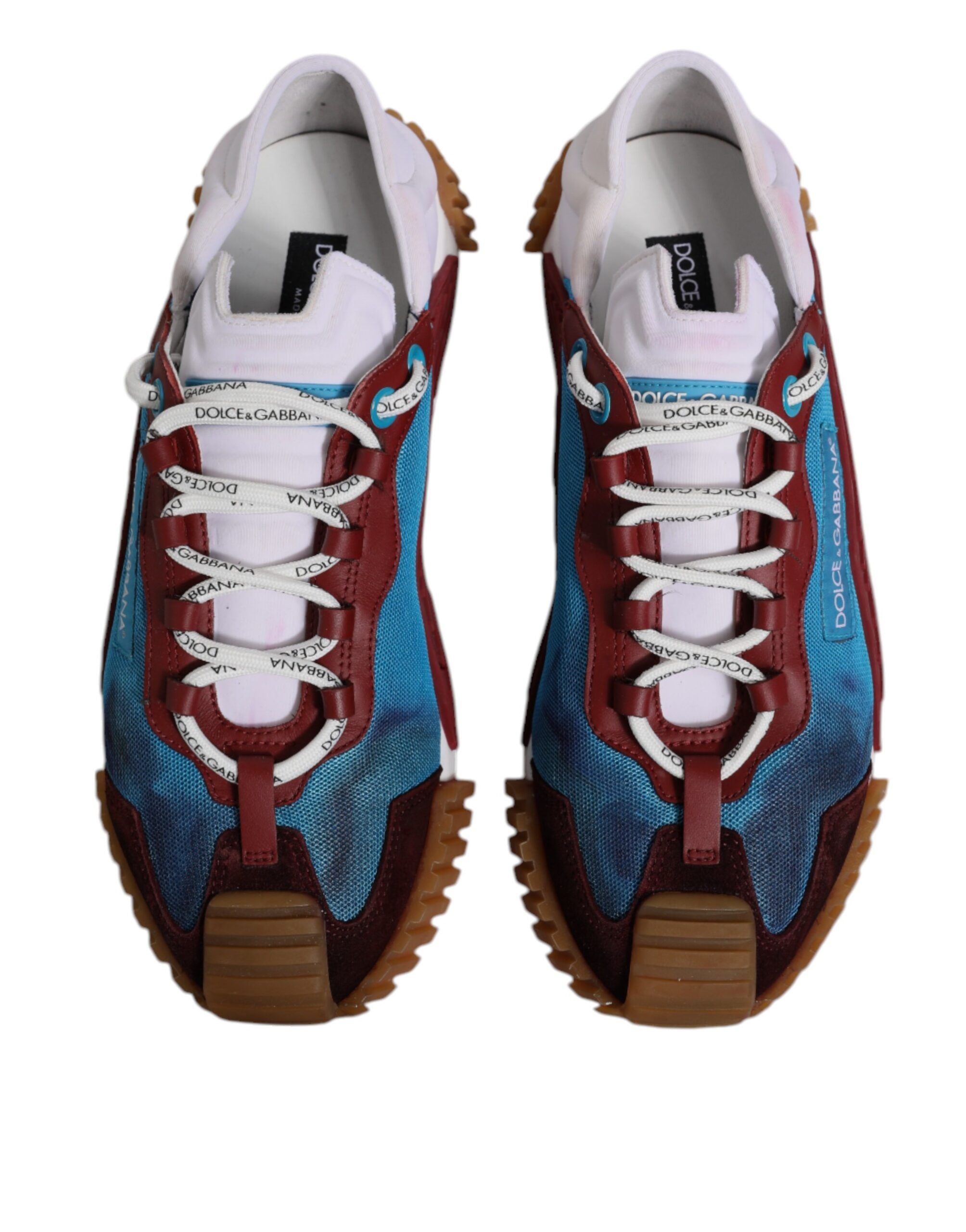 Dolce & Gabbana Multicolor Leather NS1 Low Top Sneakers Men's Shoes (Pre-Owned)