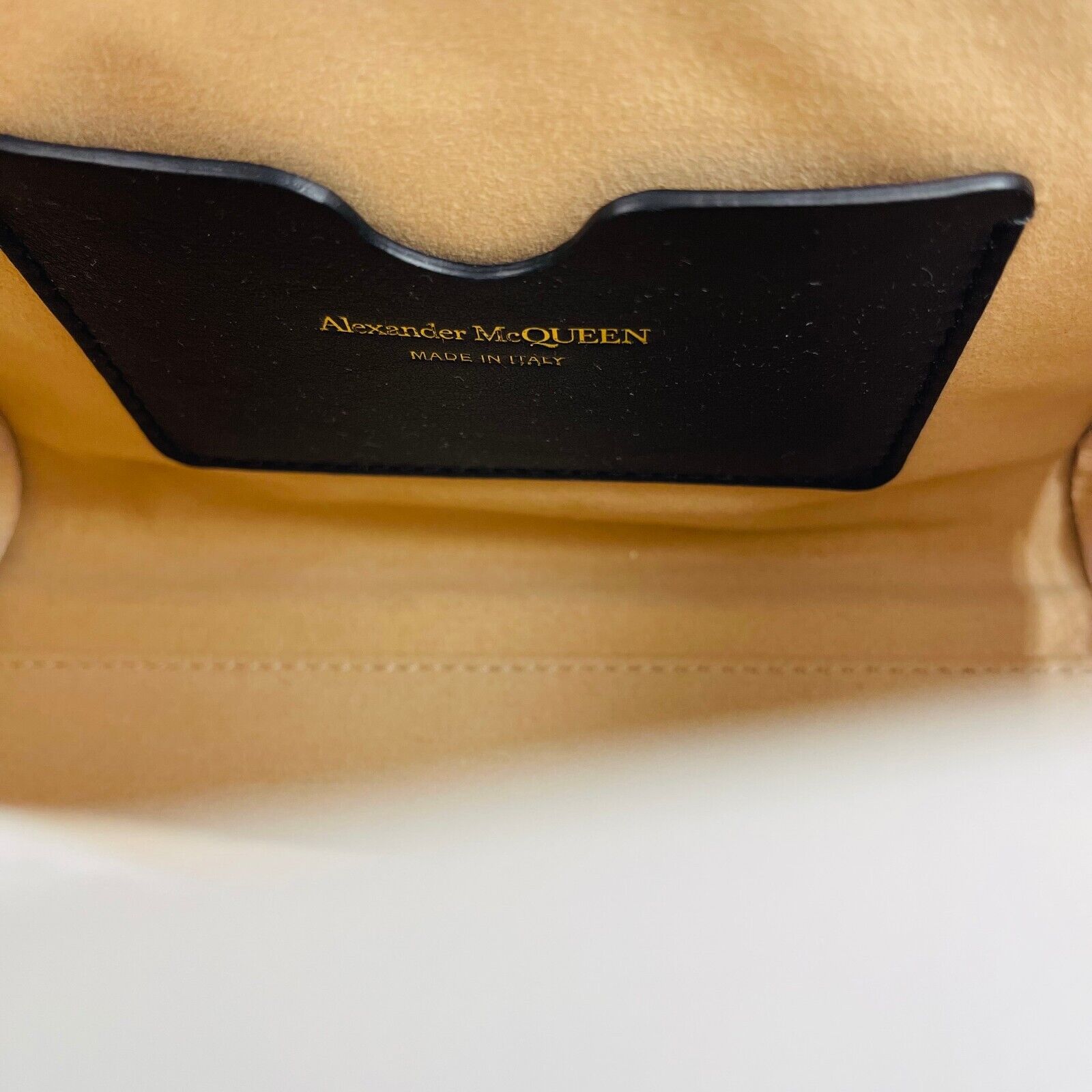 Alexander McQueen Women's The Story Ivory Leather Cross-body Bag