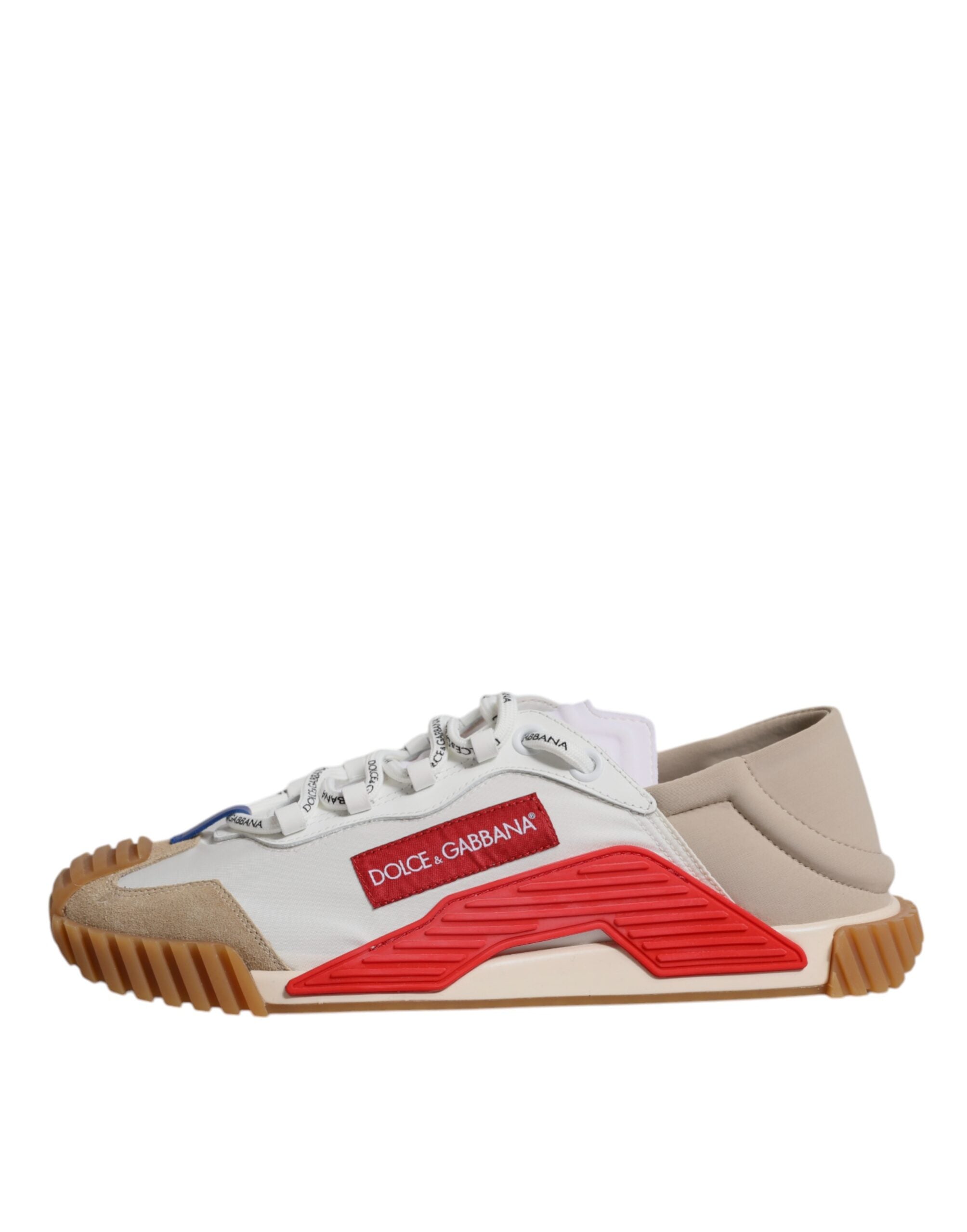 Dolce & Gabbana Multicolor Nylon Low Top NS1 Sneakers Men's Shoes