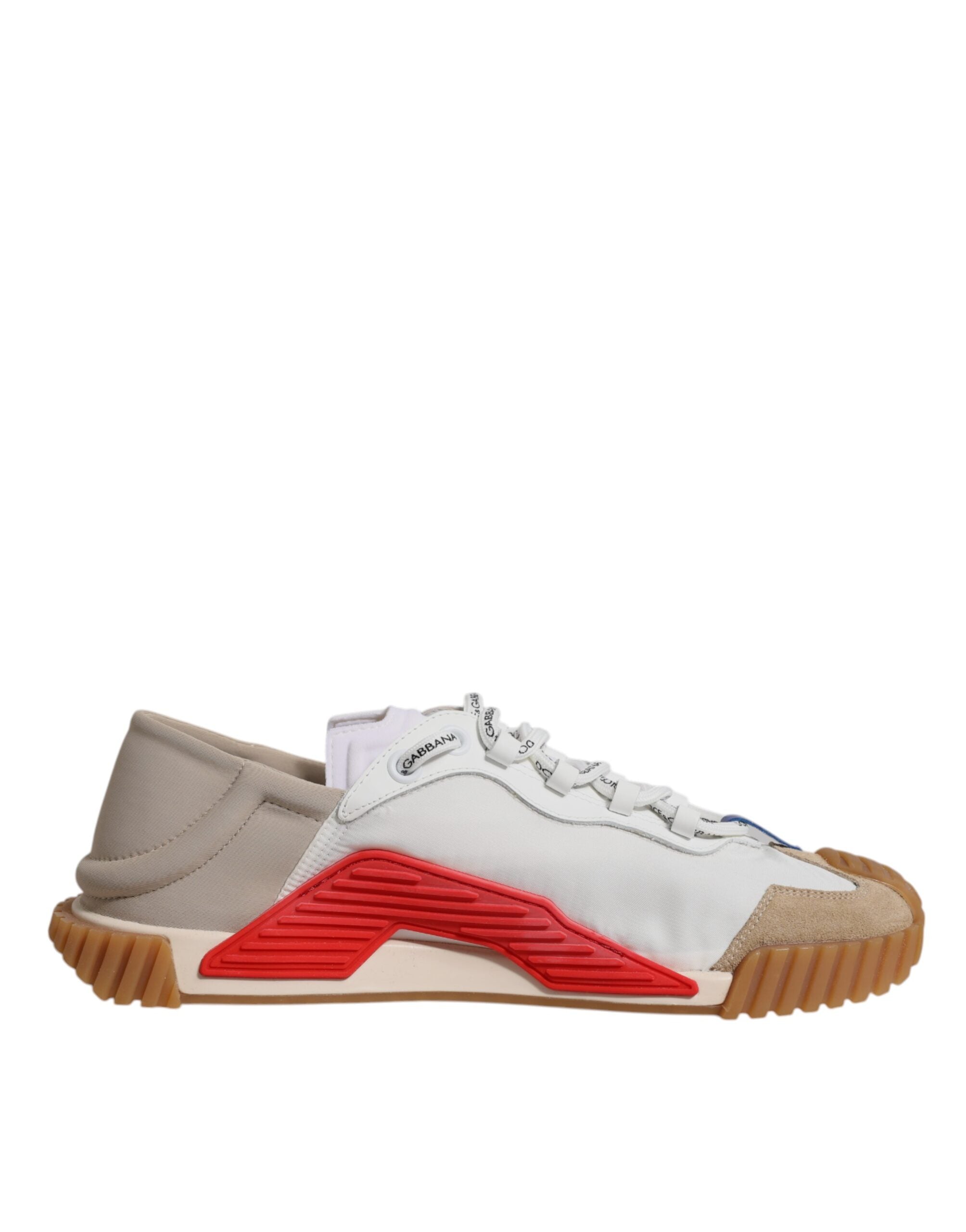 Dolce & Gabbana Multicolor Nylon Low Top NS1 Sneakers Men's Shoes