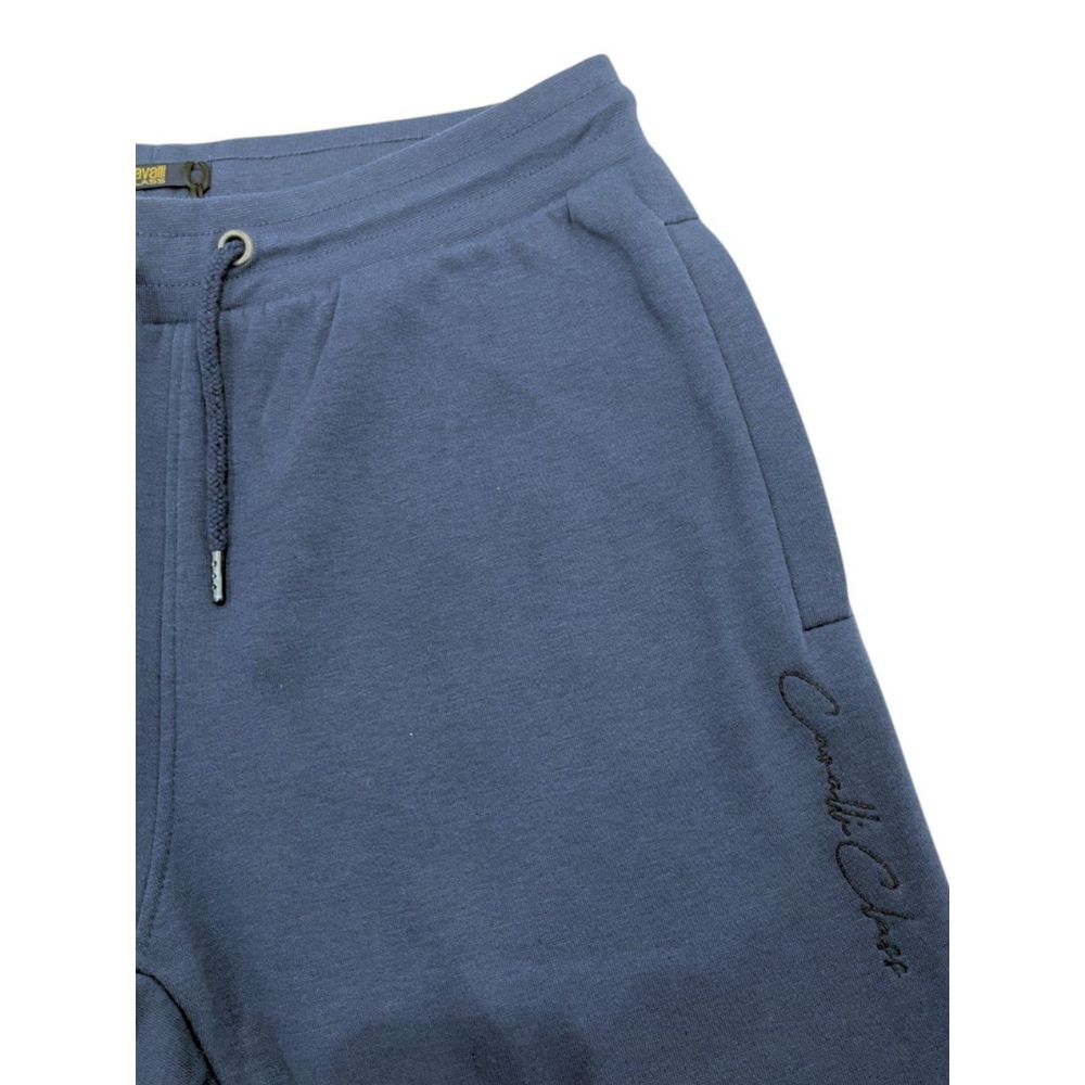 Cavalli Class Blue Polyester Women Sport Women's Pant