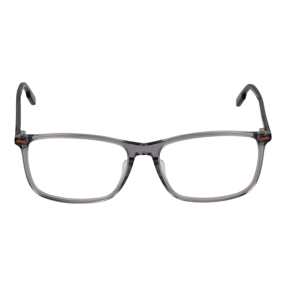 Ermenegildo Zegna Gray Acetate Glasses Men's (Frames)