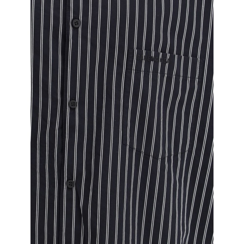 Balenciaga Striped Flatground Men's Shirt
