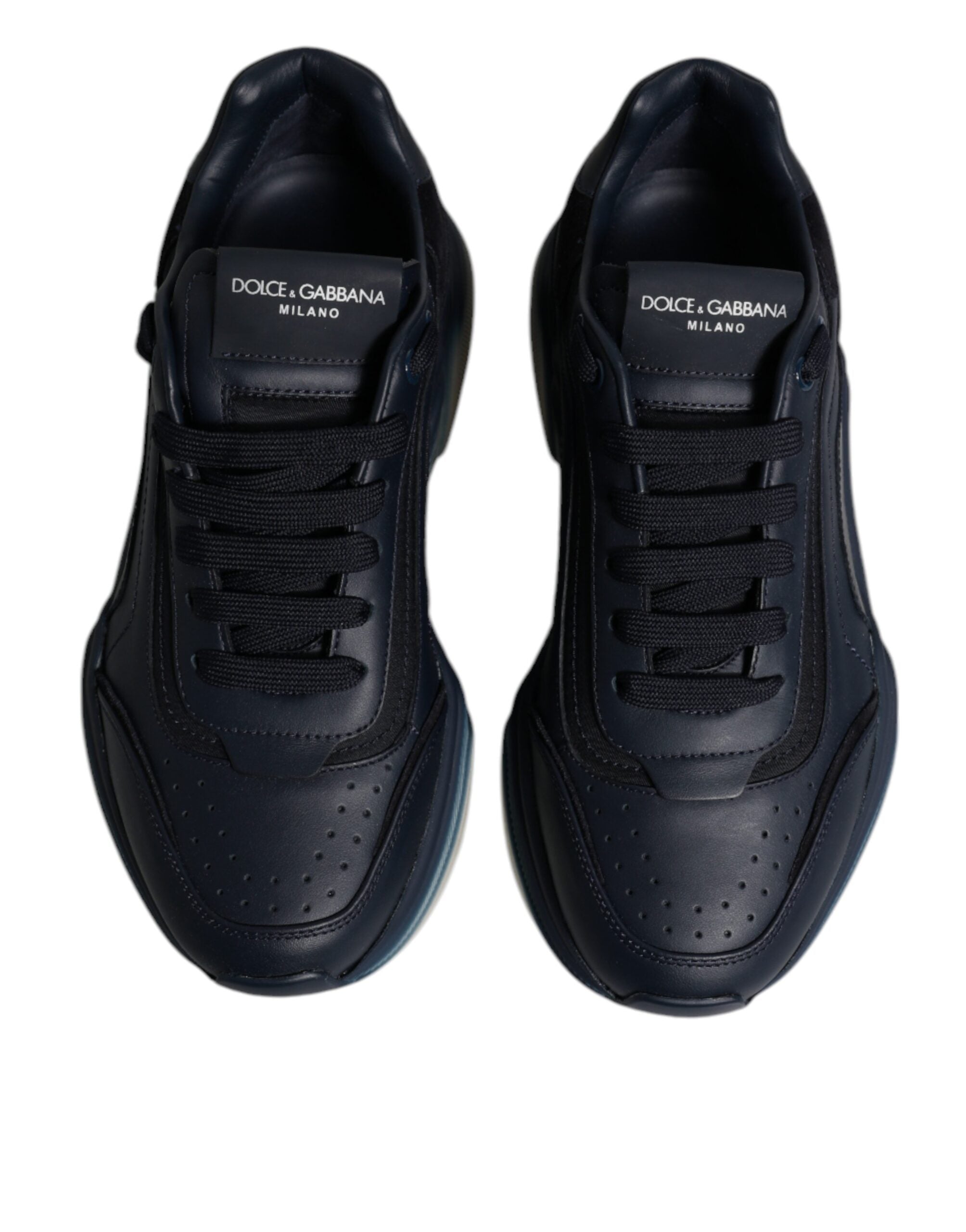 Dolce & Gabbana Navy Blue Daymaster Low Top Men Sneakers Men's Shoes