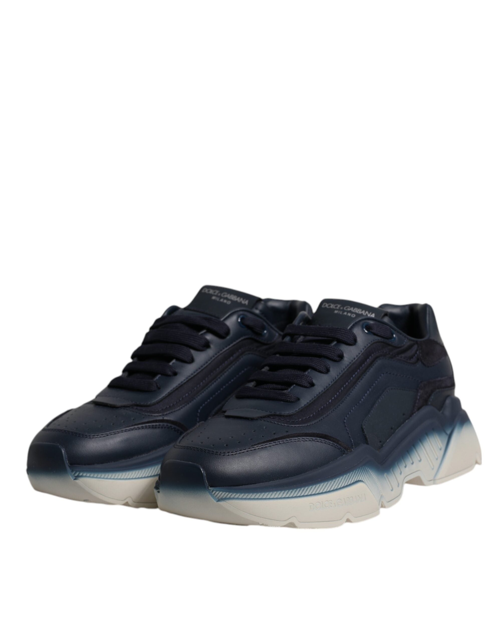 Dolce & Gabbana Navy Blue Daymaster Low Top Men Sneakers Men's Shoes