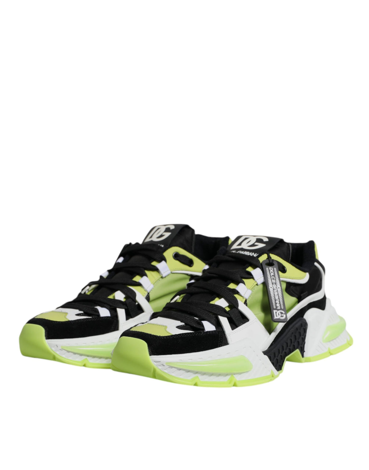 Dolce & Gabbana Multicolor Airmaster Low Top Sneakers Men's Shoes