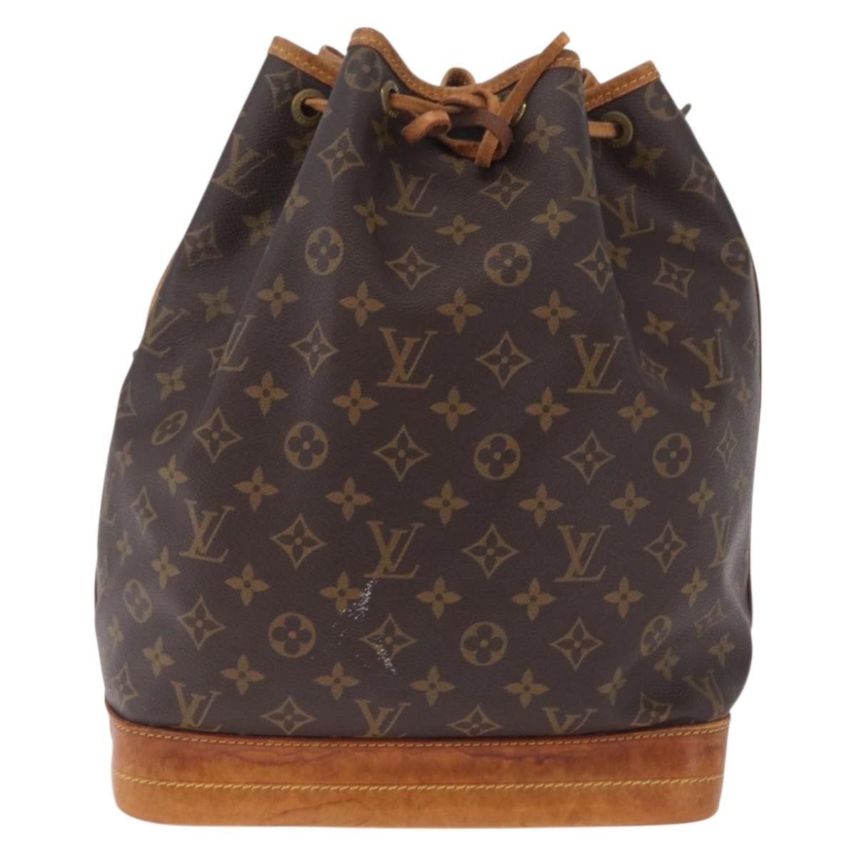 Louis Vuitton Noe Monogram Canvas Brown Canvas Shoulder Bag Bag (Pre-Owned)