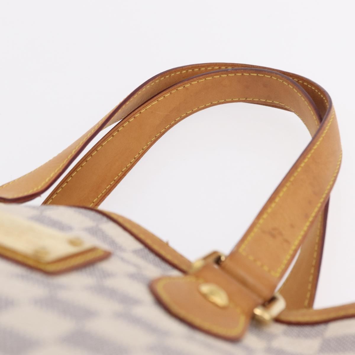 Louis Vuitton Hampstead Damier Beige Canvas Handbag (Pre-Owned)