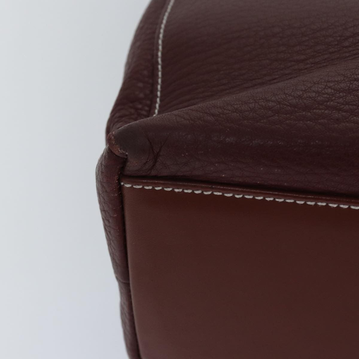 Burberry Vintage Leather Brown Leather Tote Bag Bag (Pre-Owned)
