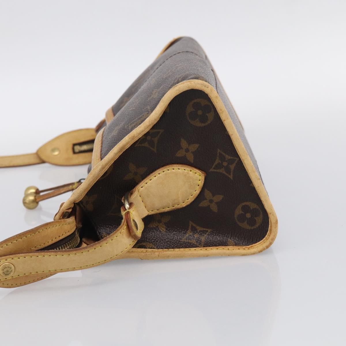 Louis Vuitton Popincourt Monogram Canvas Brown Canvas Shoulder Bag Bag (Pre-Owned)