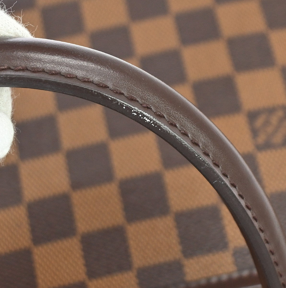 Louis Vuitton Sarria Damier Brown Canvas Handbag (Pre-Owned)