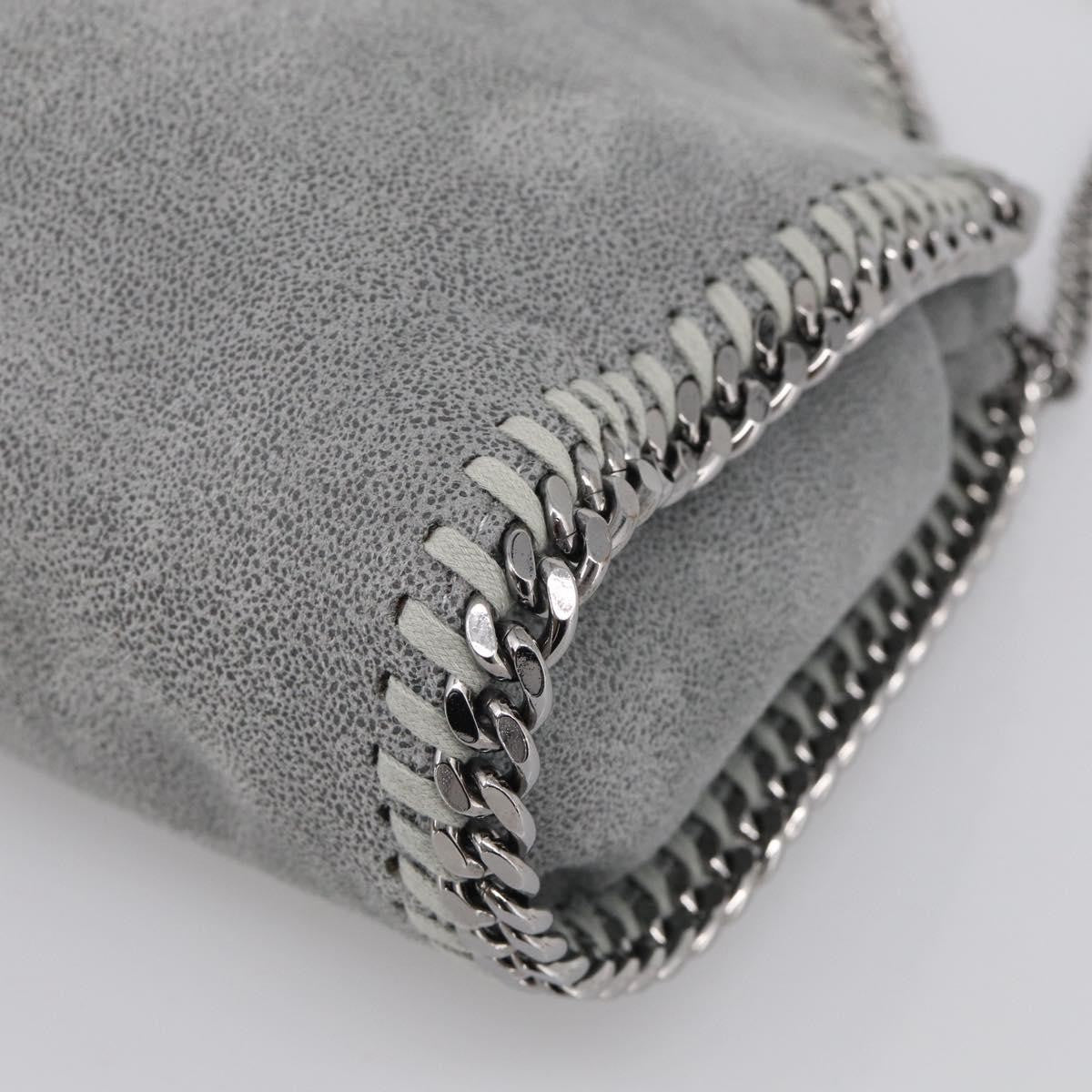 Stella Mccartney Falabella Tote Suede Gray Suede Crossbody Bag Bag (Pre-Owned)