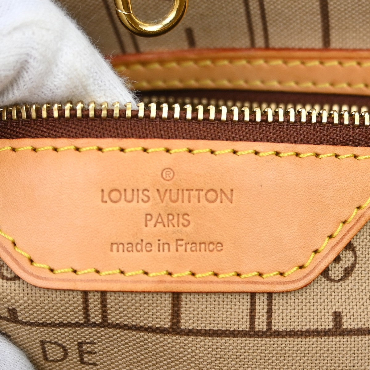 Louis Vuitton Neverfull Tote Monogram Canvas Brown Canvas Tote Bag Bag (Pre-Owned)