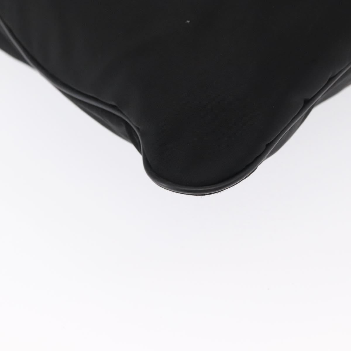 Prada Front Pocket Messenger Tessuto Black Nylon Shoulder Bag Bag (Pre-Owned)