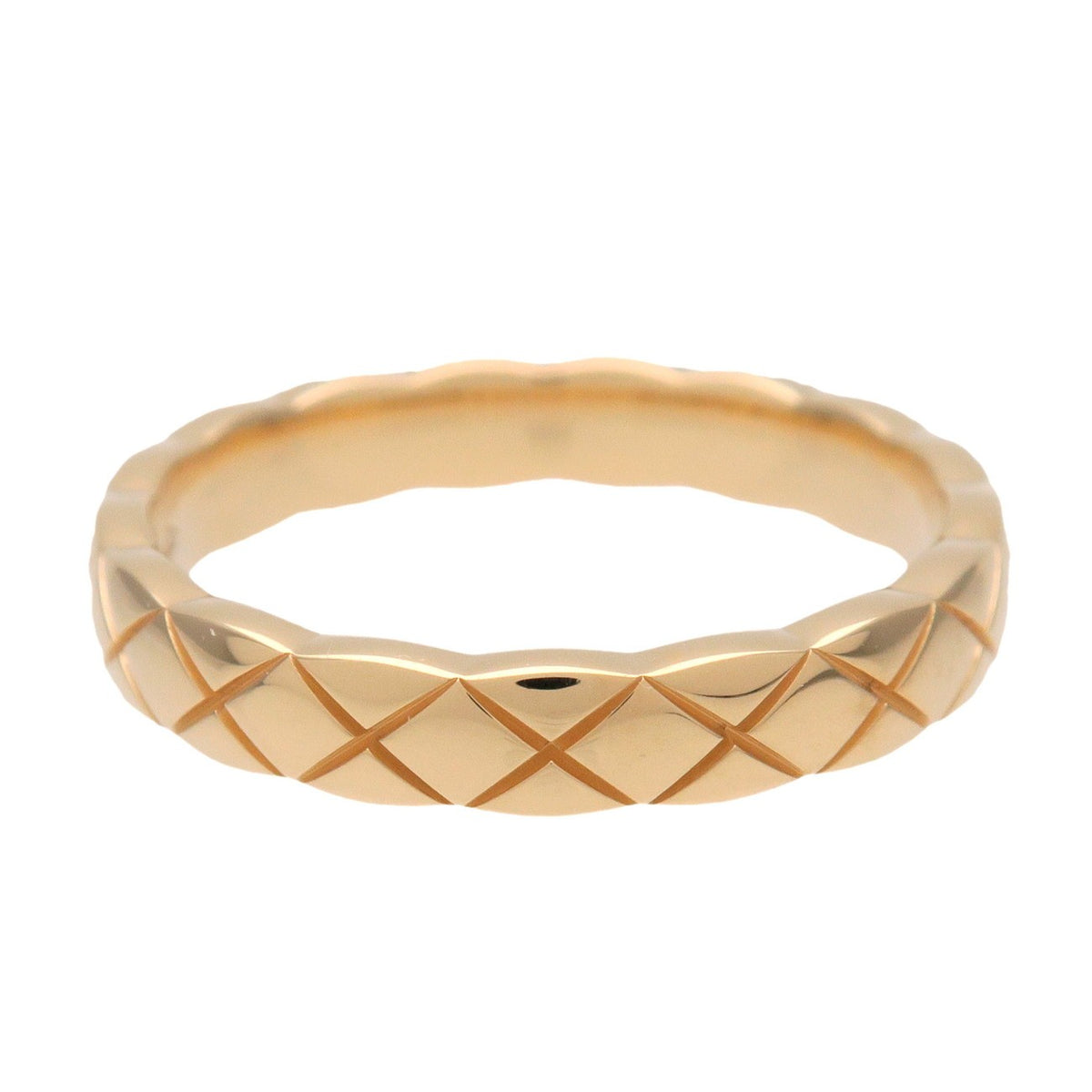 Chanel Coco Crush 18K Yellow Gold Gold Yellow_Gold Ring Jewelry (Pre-Owned)
