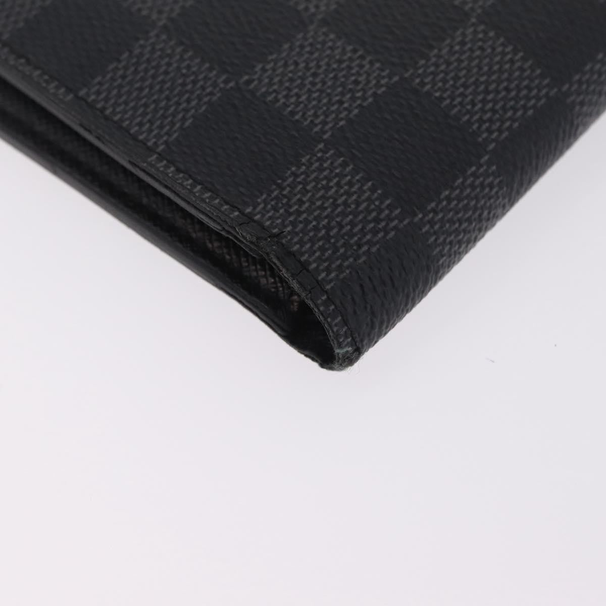Louis Vuitton Marco Damier Graphite Gray Canvas Wallets Accessory (Pre-Owned)
