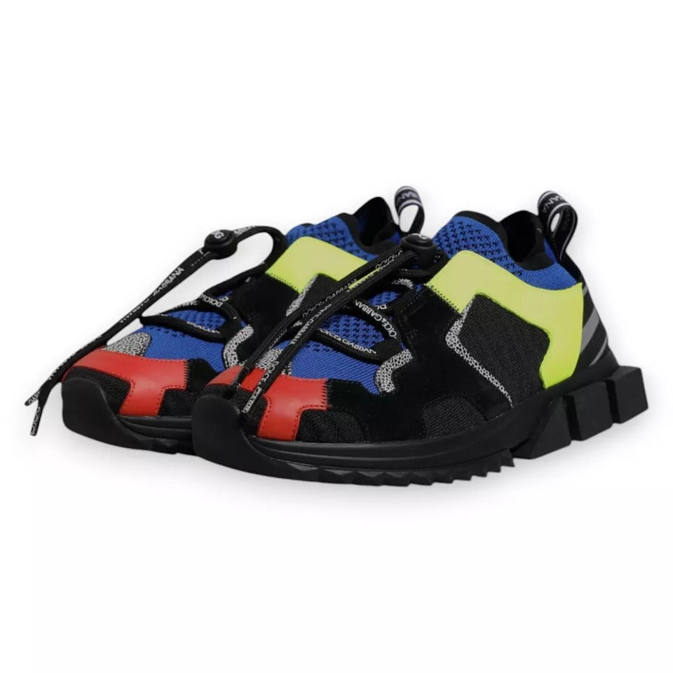 Dolce & Gabbana Multicolor Low Top Sorrento Sneakers Men's Shoes (Pre-Owned)