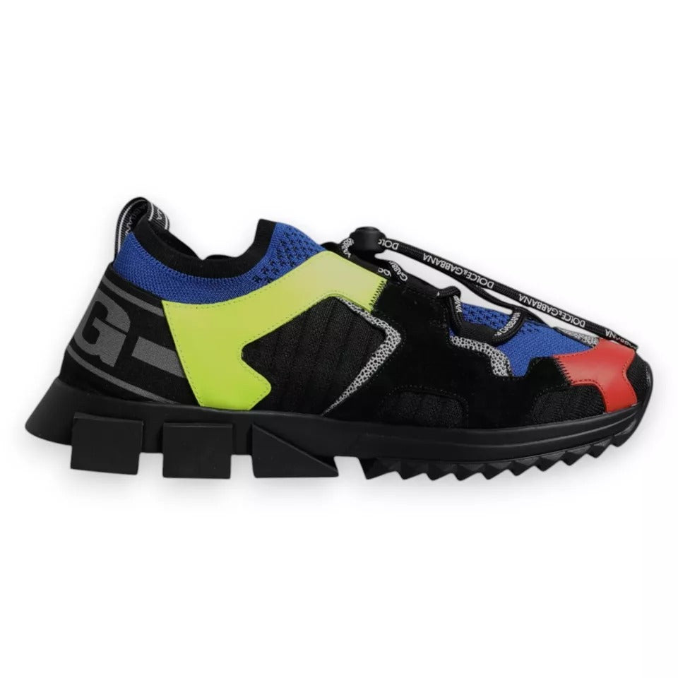 Dolce & Gabbana Multicolor Low Top Sorrento Sneakers Men's Shoes (Pre-Owned)