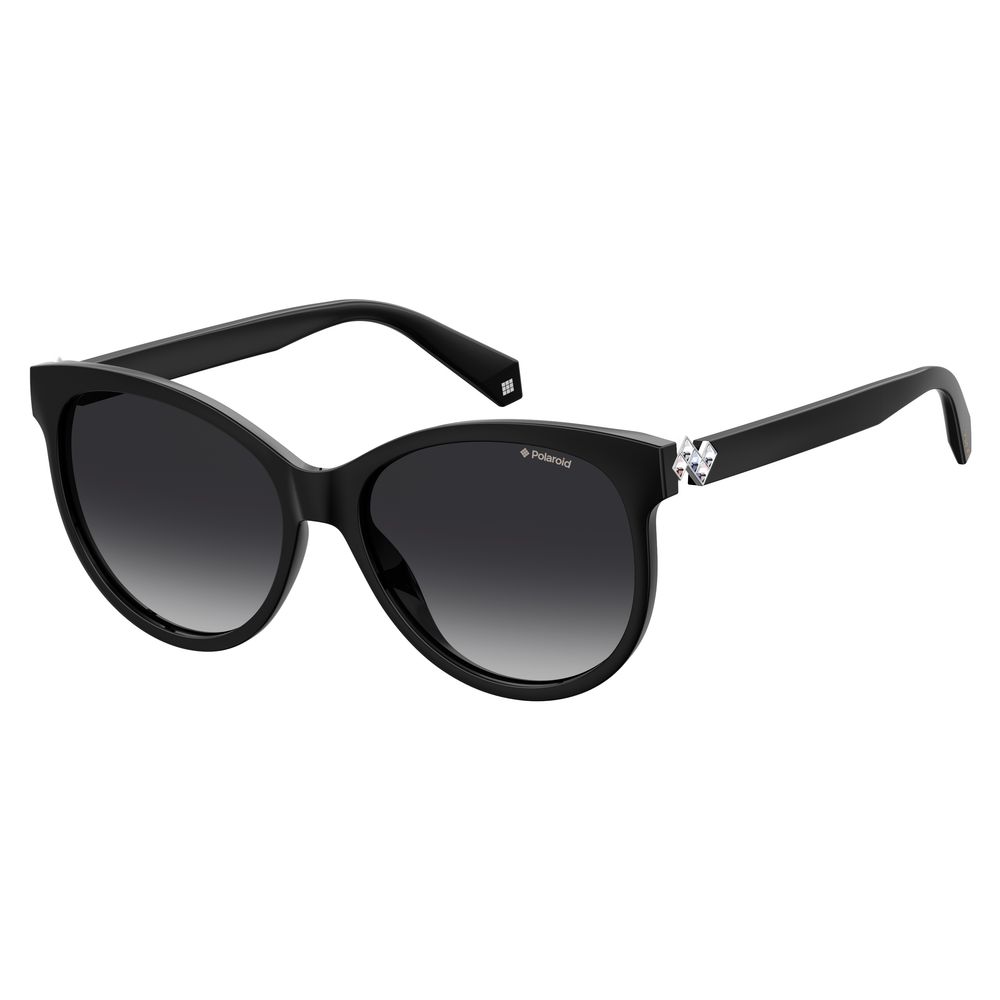 Polaroid Black Plastic Women's Sunglasses