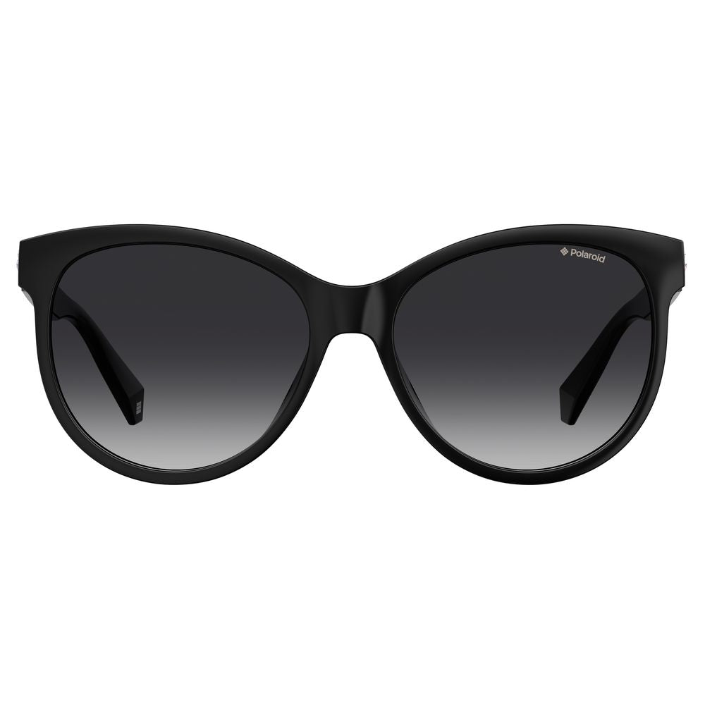 Polaroid Black Plastic Women's Sunglasses