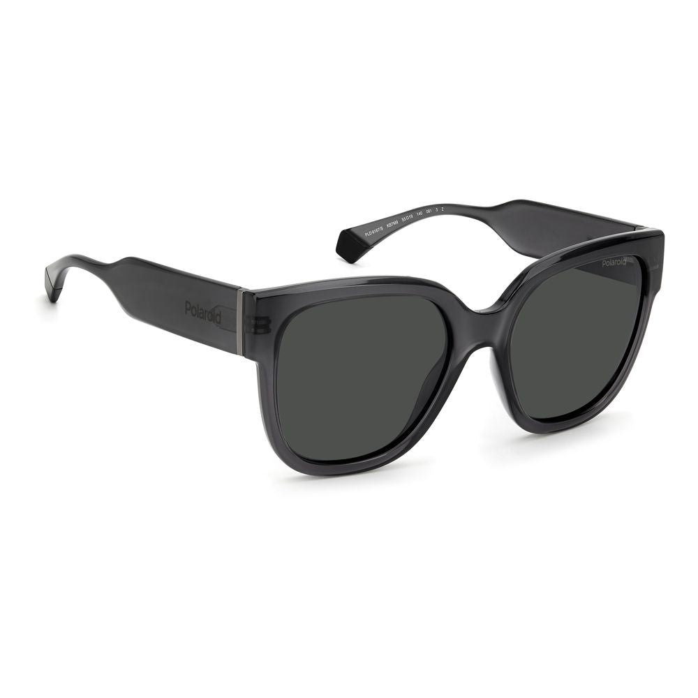 Polaroid Gray Plastic Women's Sunglasses