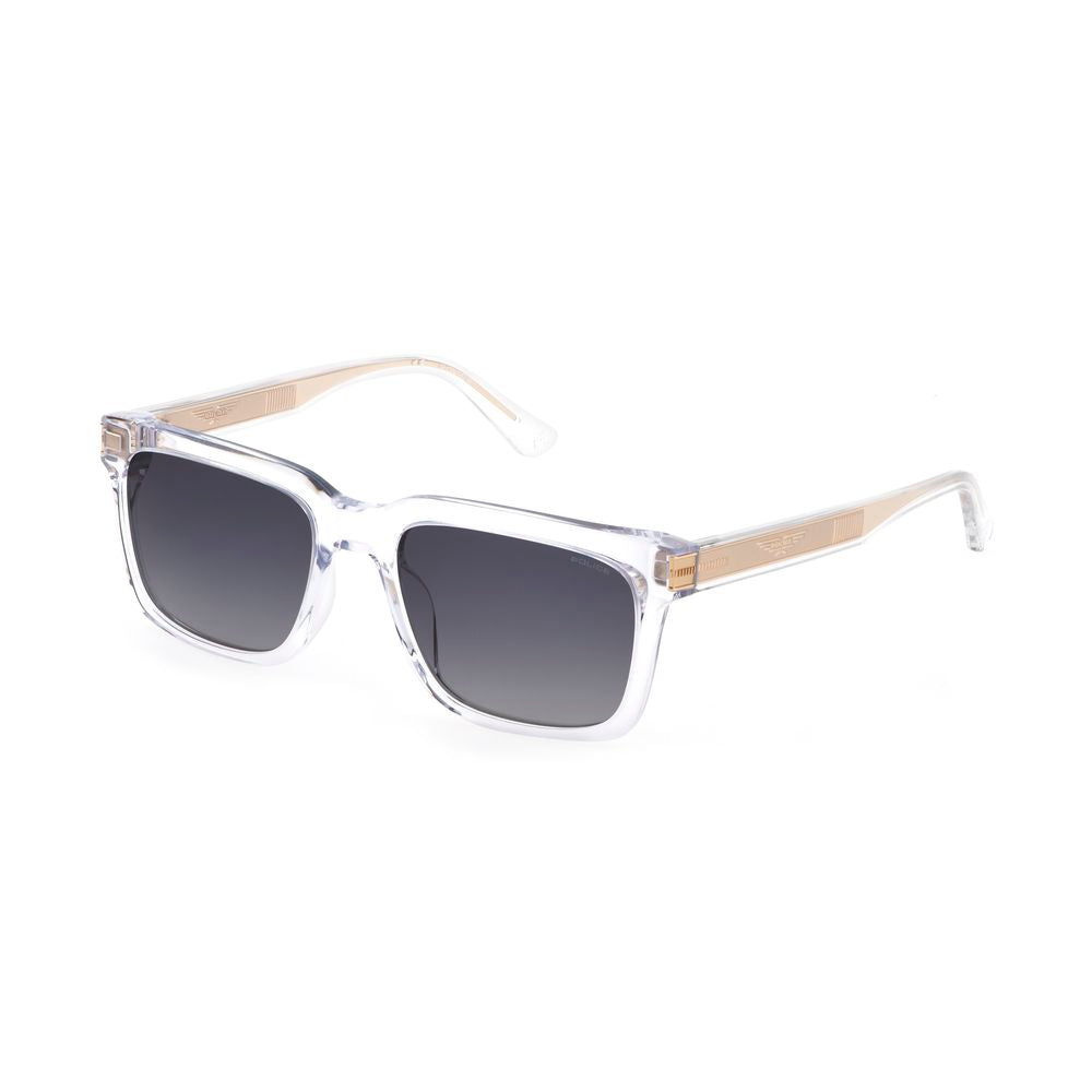 Police Gray Plastic Men's Sunglasses
