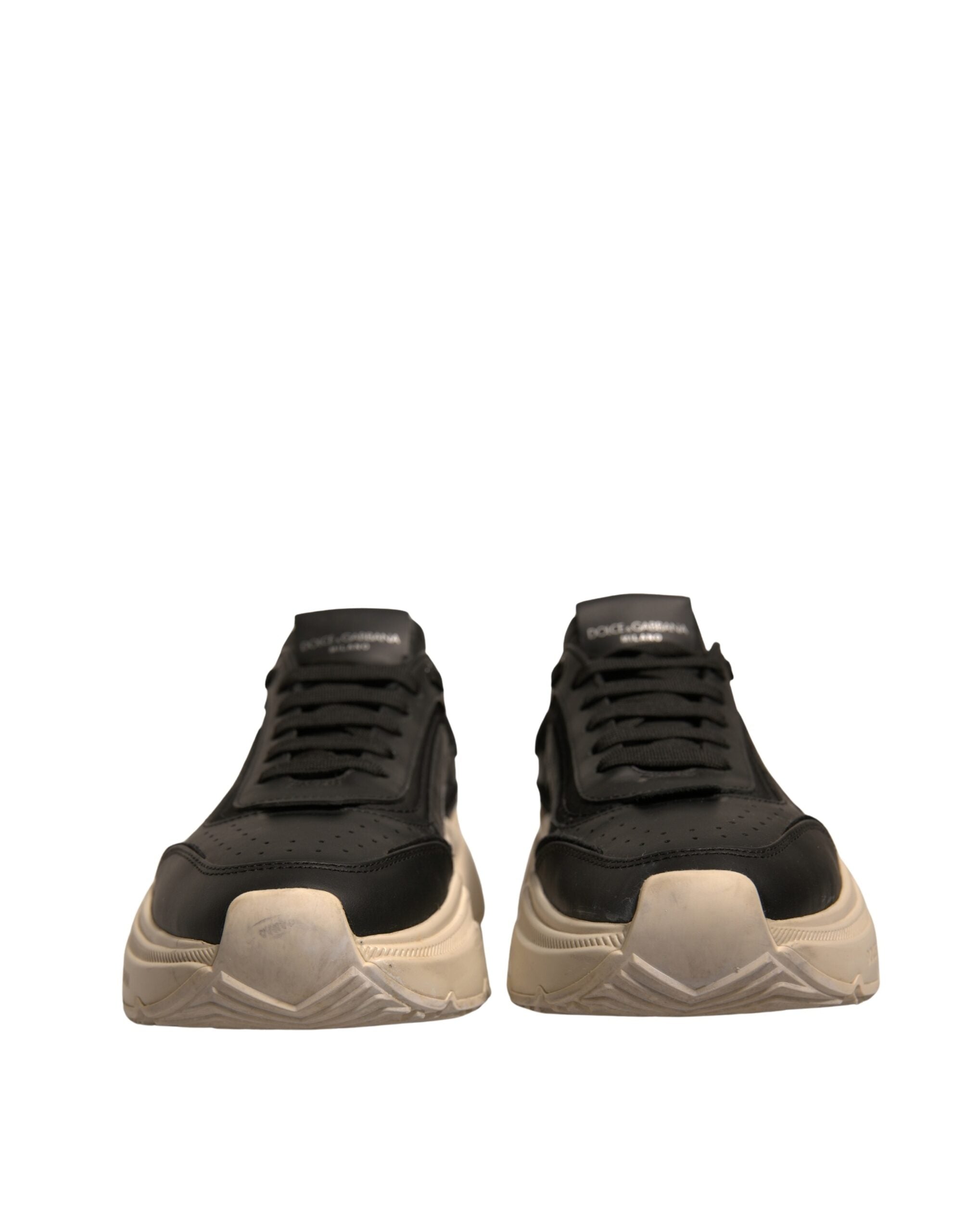 Dolce & Gabbana Black White Daymaster Low Top Sneakers Women's Shoes (Pre-Owned)
