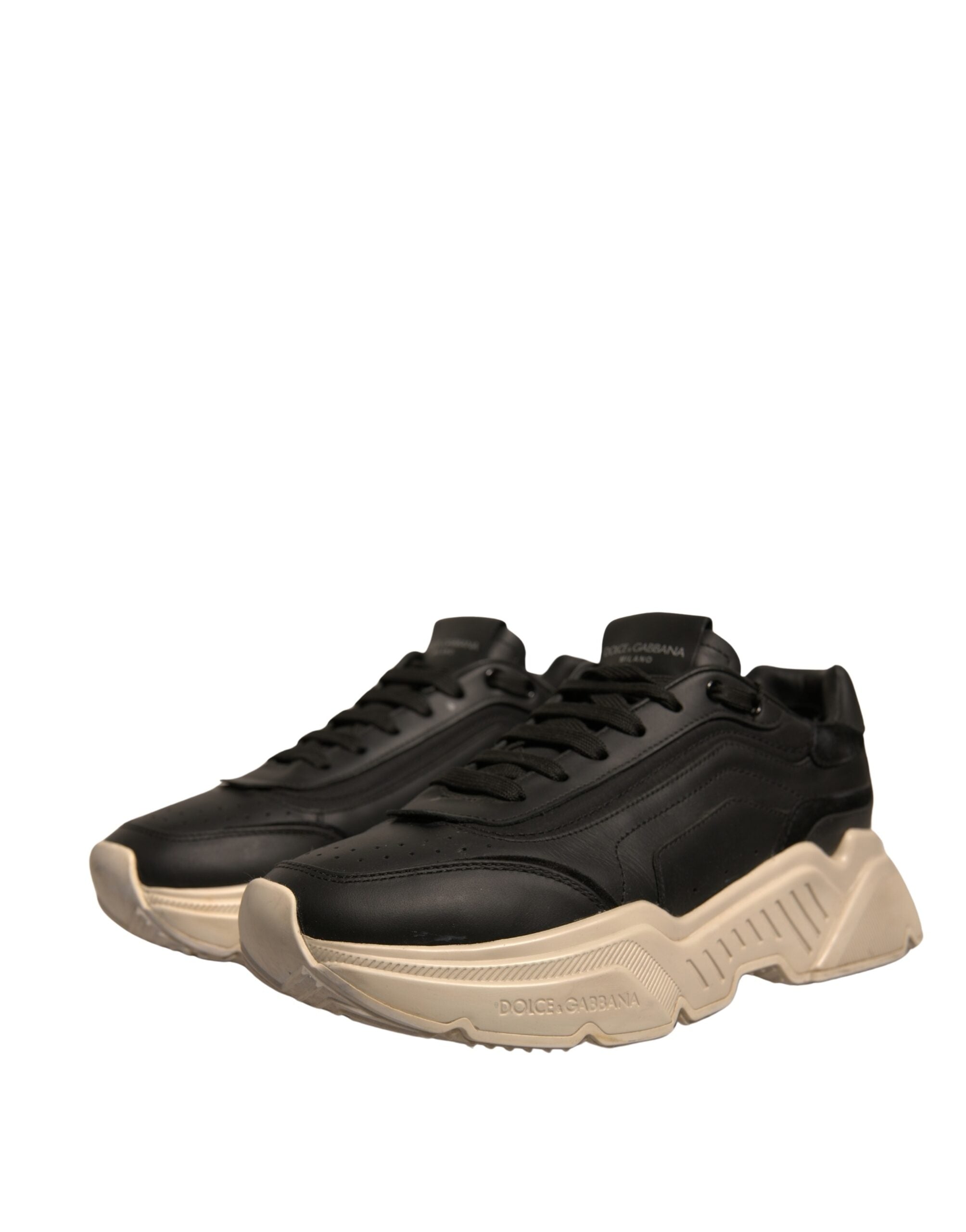 Dolce & Gabbana Black White Daymaster Low Top Sneakers Women's Shoes (Pre-Owned)