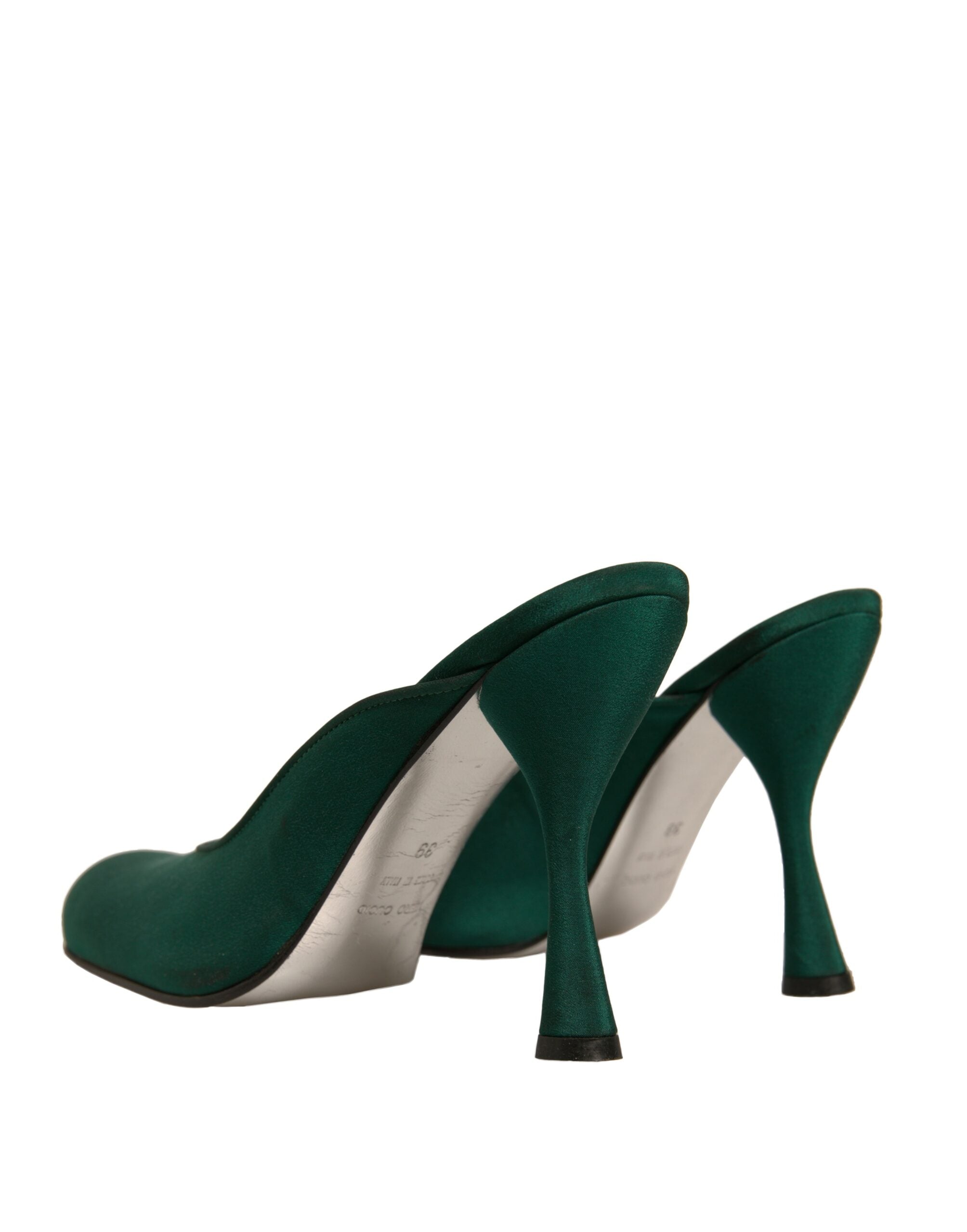 Dolce & Gabbana Green Suede Leather High Heel Pumps Women's Shoes (Pre-Owned)