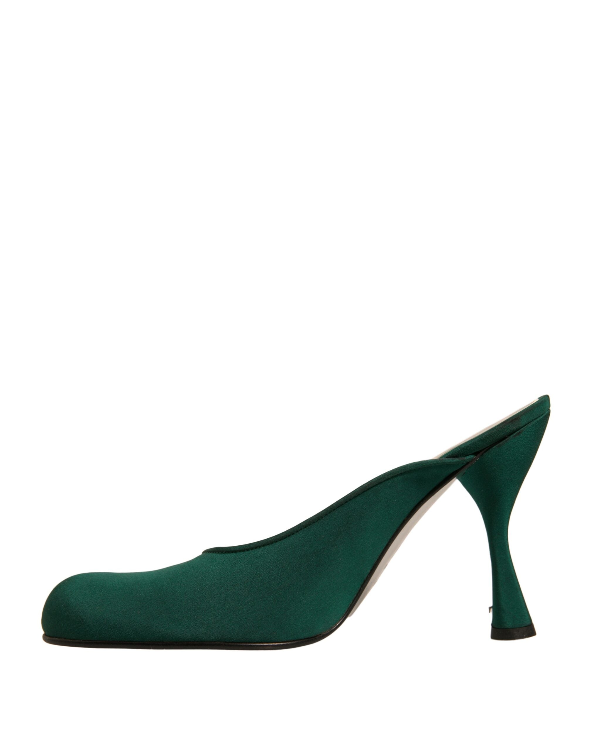 Dolce & Gabbana Green Suede Leather High Heel Pumps Women's Shoes (Pre-Owned)