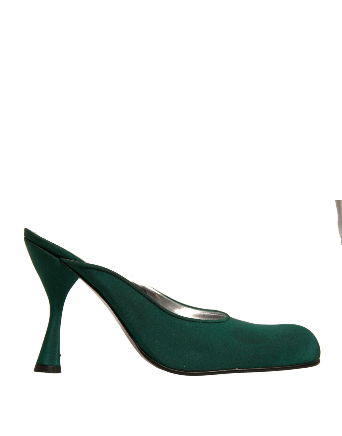 Dolce & Gabbana Green Suede Leather High Heel Pumps Women's Shoes (Pre-Owned)