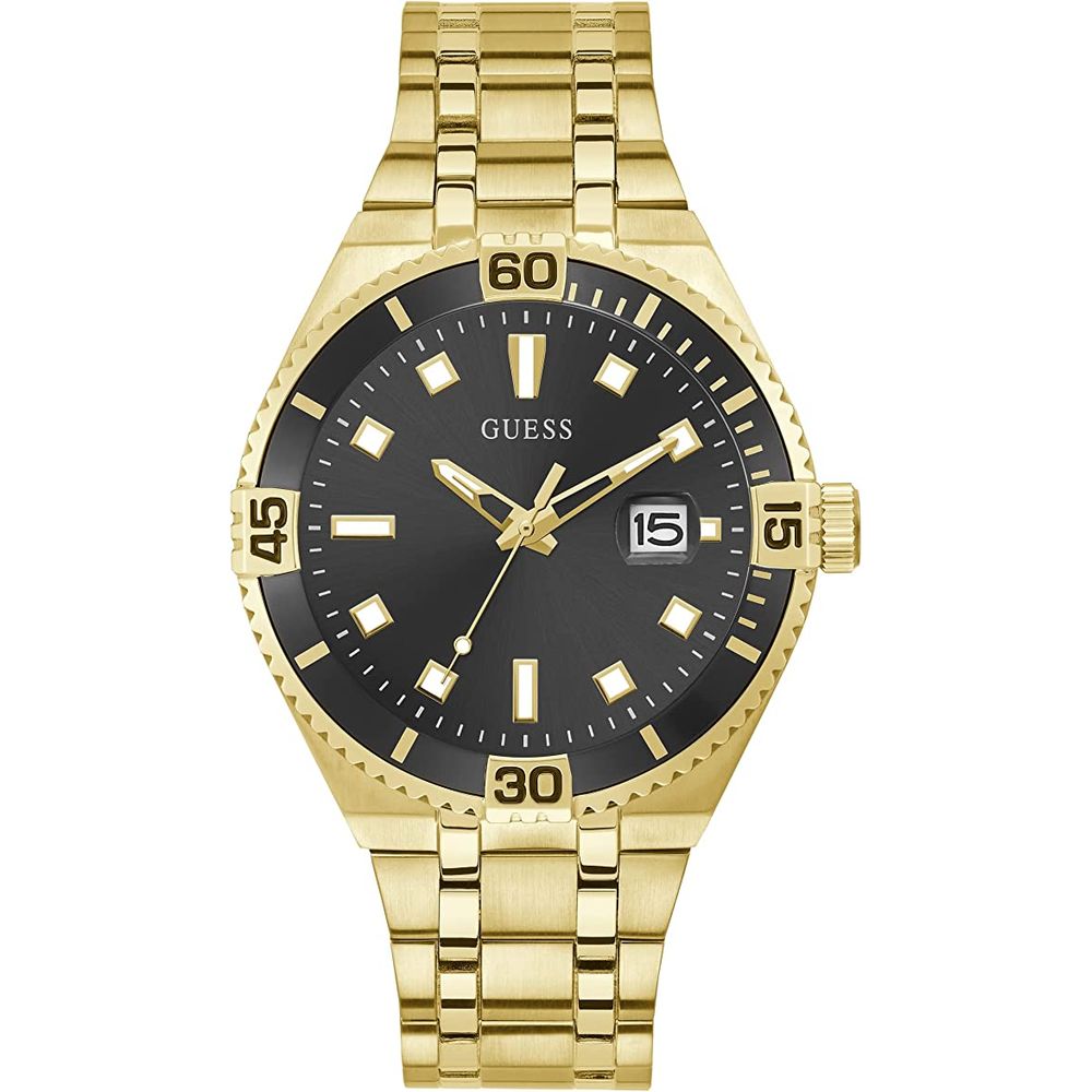 Guess Gold Stainless Steel Men's Watch
